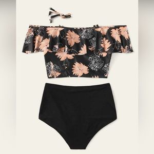 SHEIN tropical tankini